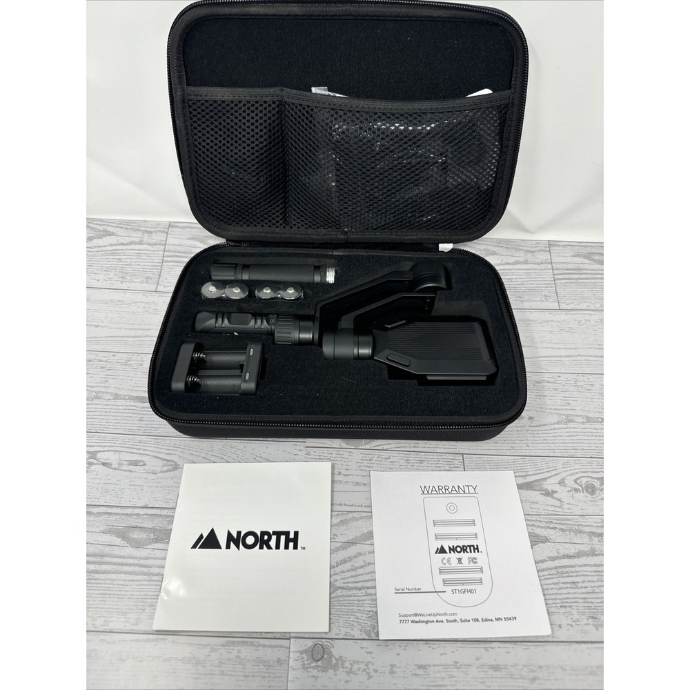 Genuine‎ North - 3-Axis Video Stabilization Gimbal for Mobile Phones